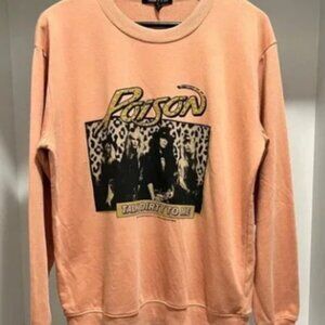 NWT Vinyl Icons Poison Talk Dirty to me lightweight pullover small